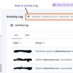 Activity logs